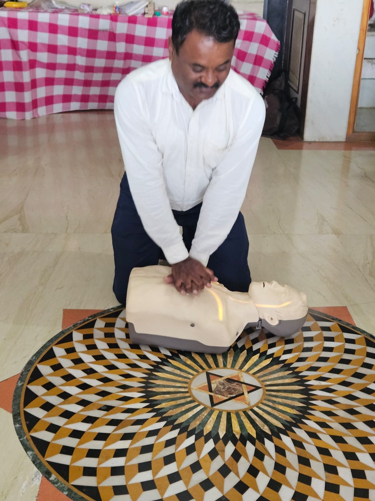 First Aid training at Eduforce