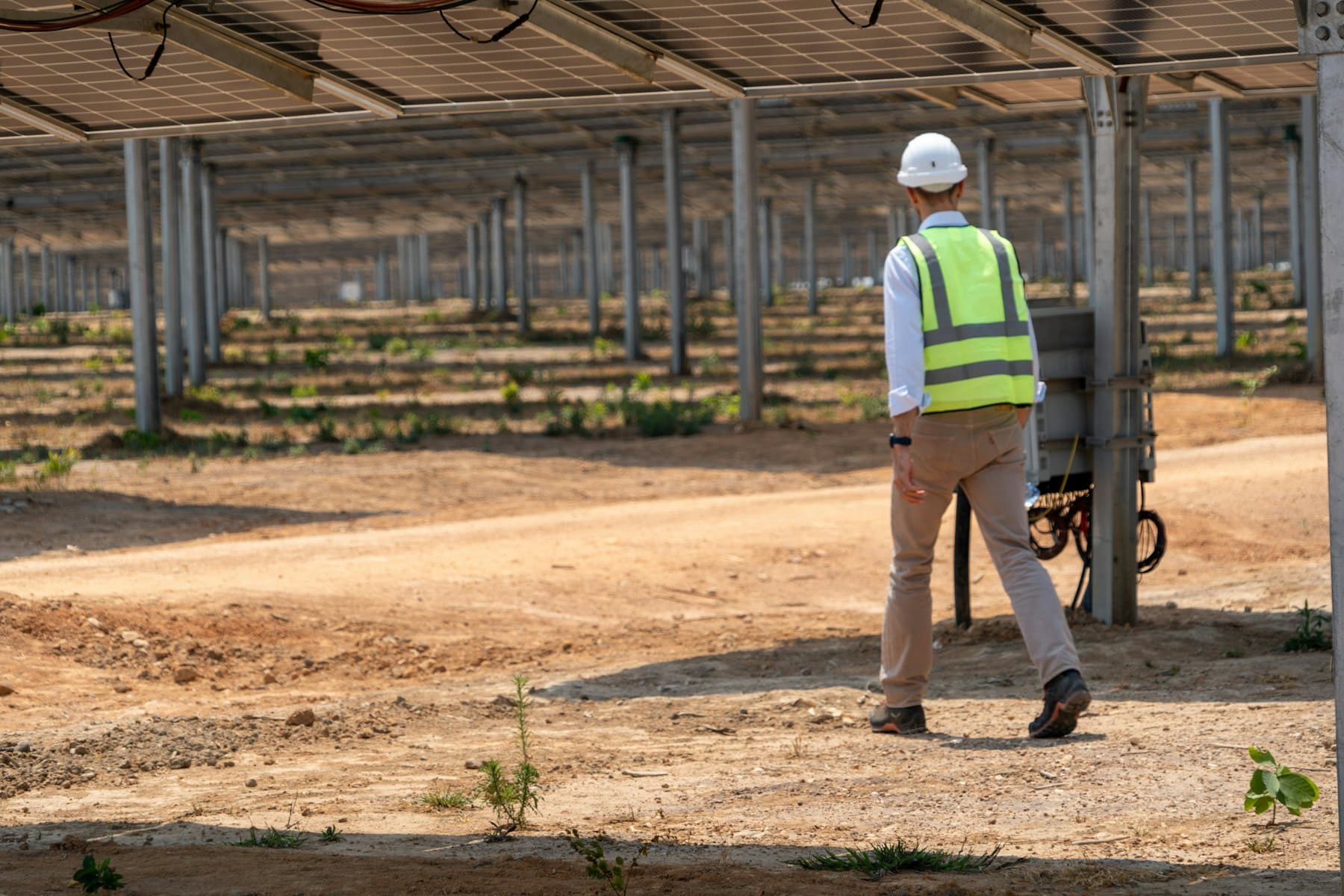 Emissions data being reviewed at an industrial facility
