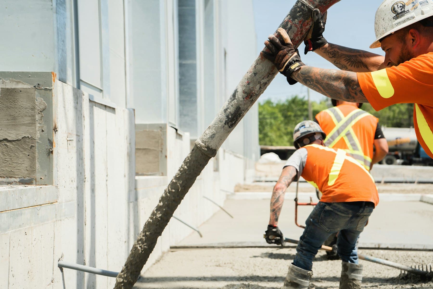 Safety specialist assessing hazards in an industrial plant